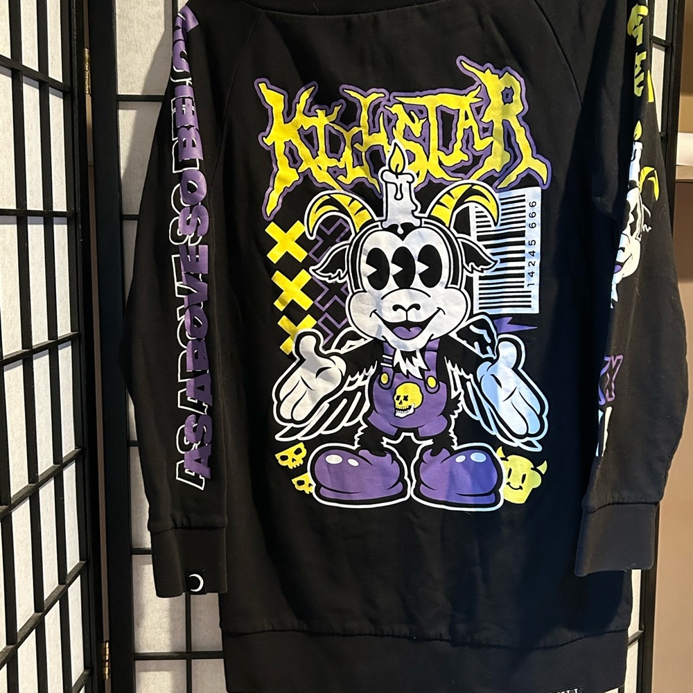 Killstar Sz Med Sweatshirt EUC